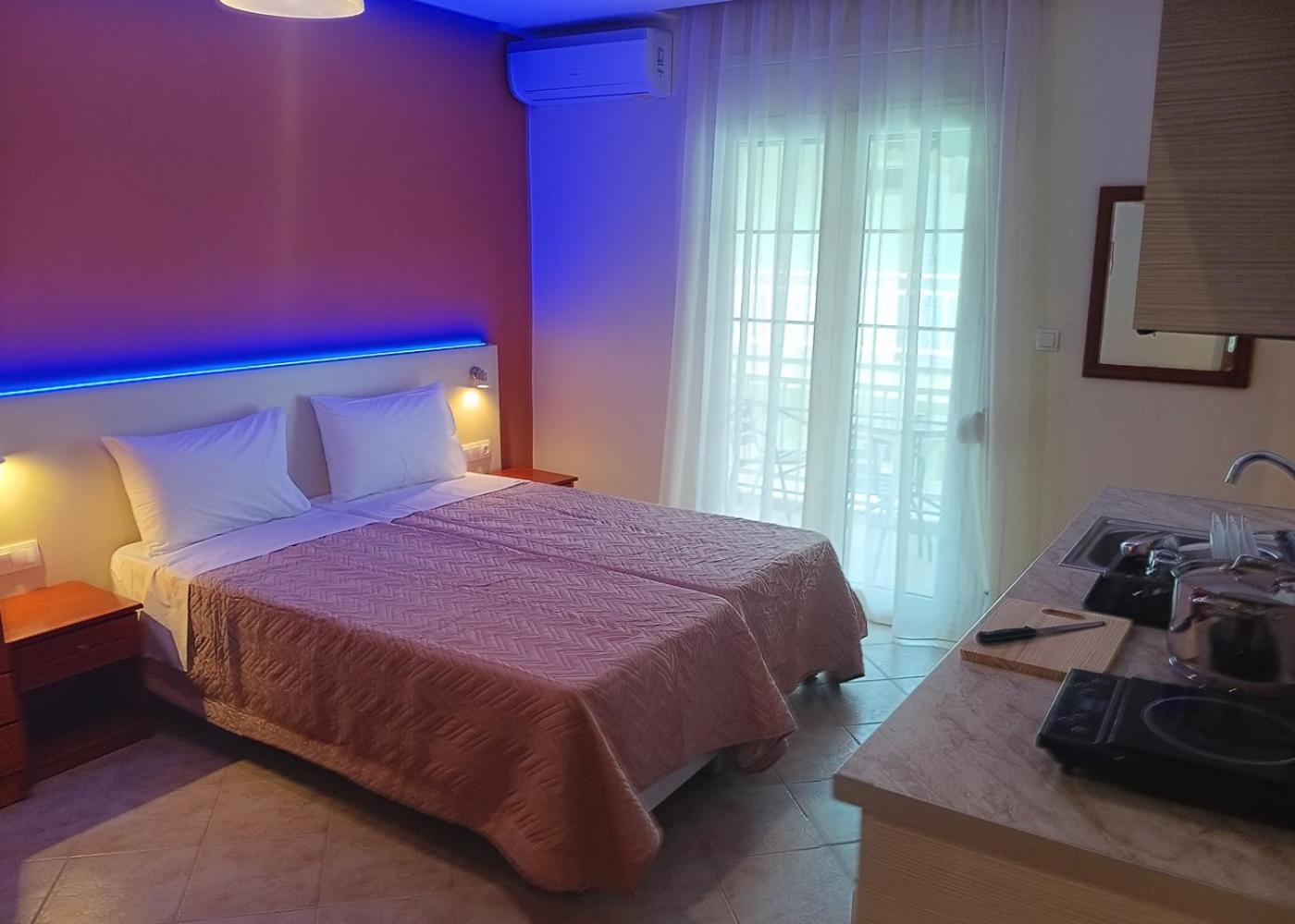 Oasis Blue Inn Leptokarya  Esterno foto