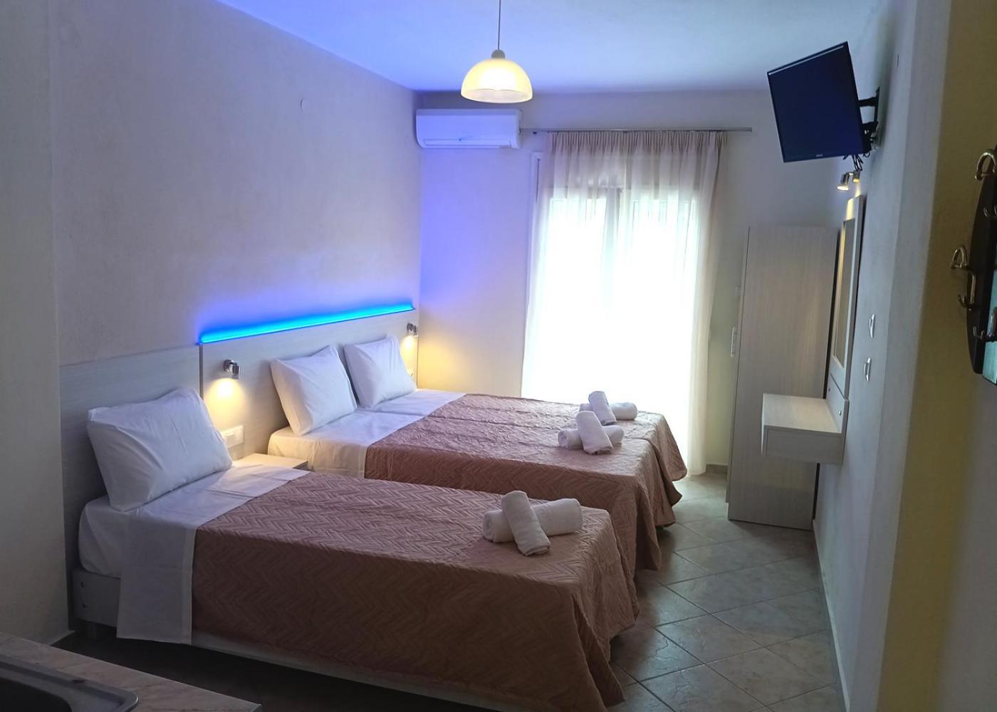 Oasis Blue Inn Leptokarya  Esterno foto